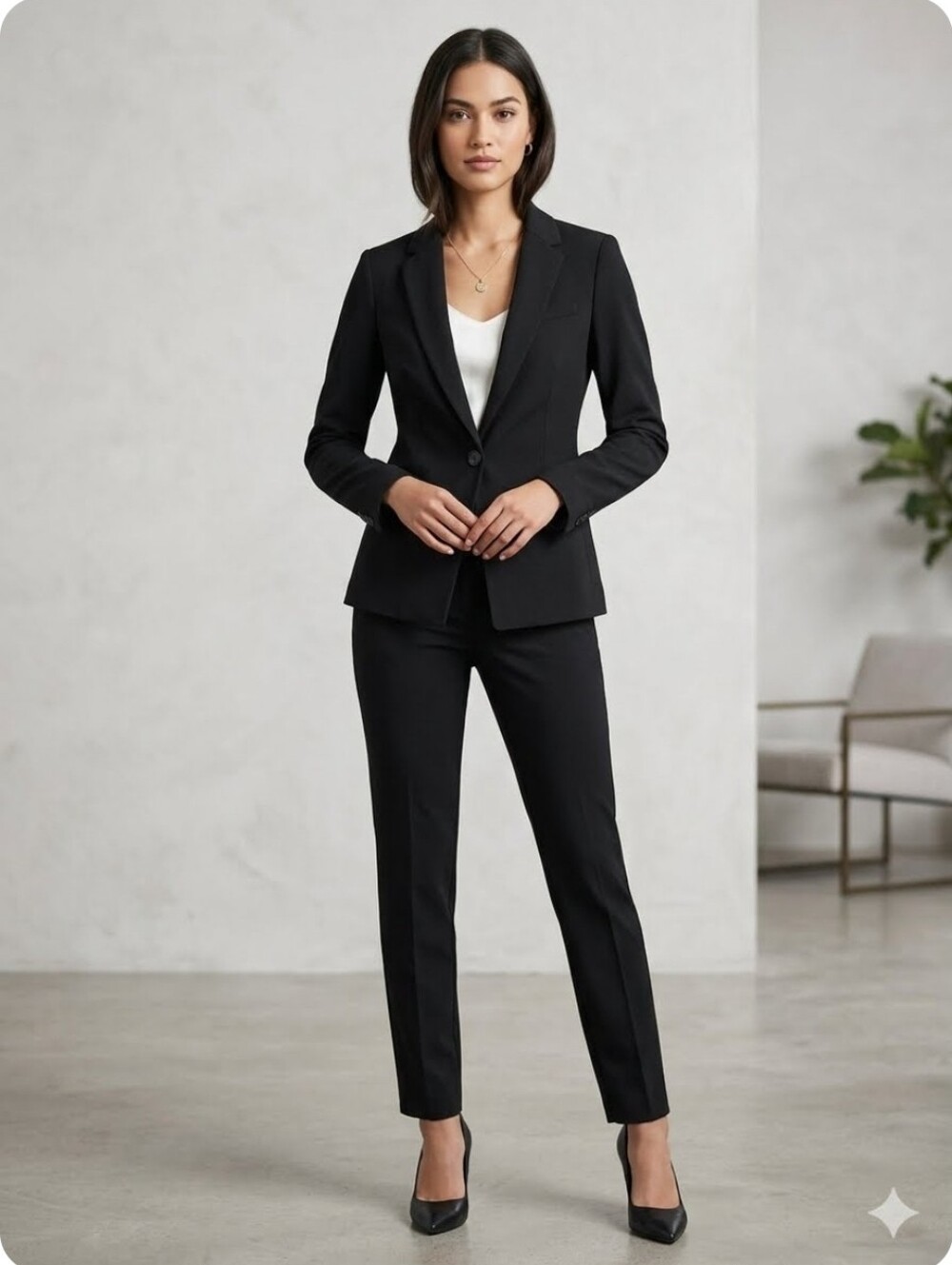 Express Columnist Black Dress Pants Size 2R